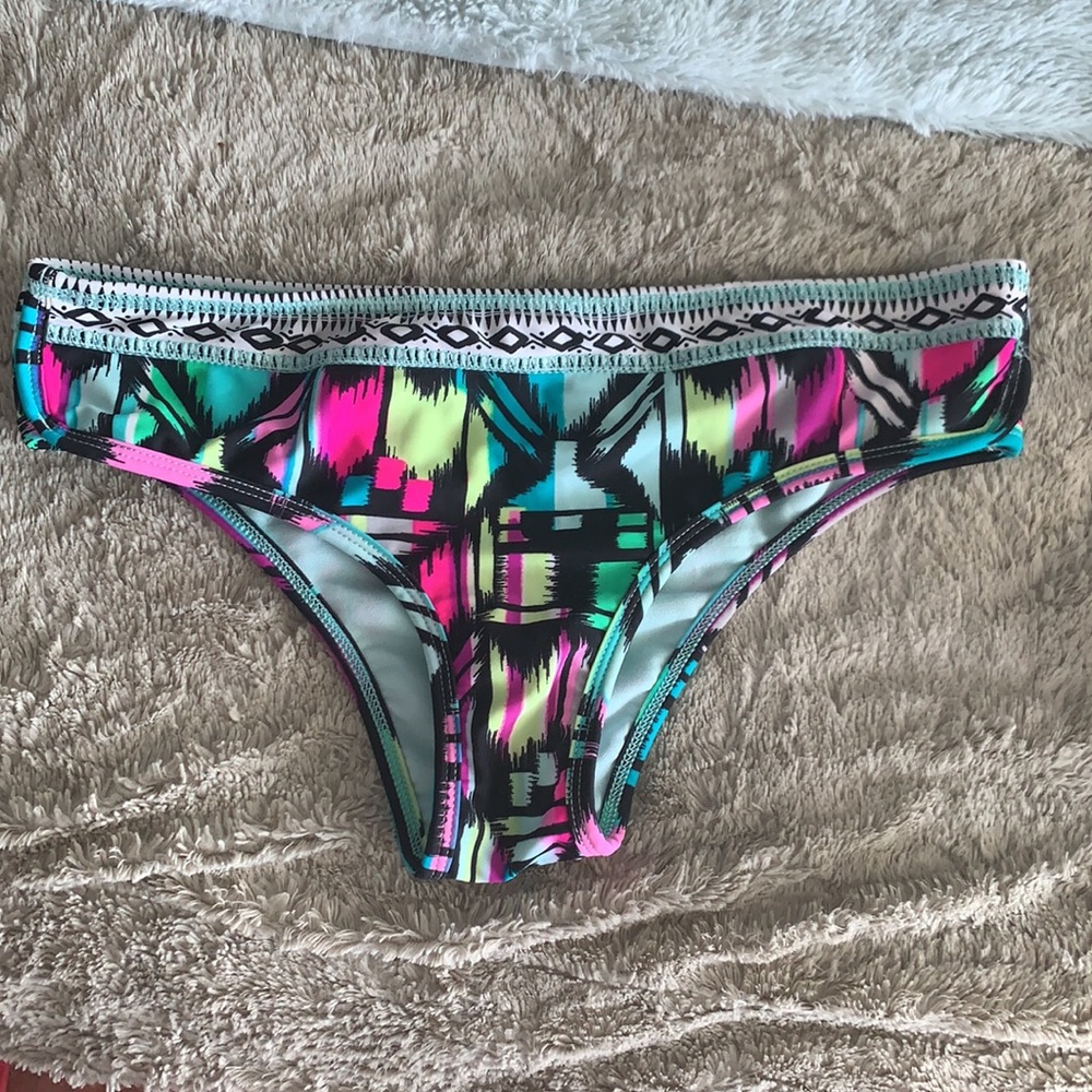 Bikini Lab Rainbow Aztec Brazilian bikini Bottoms